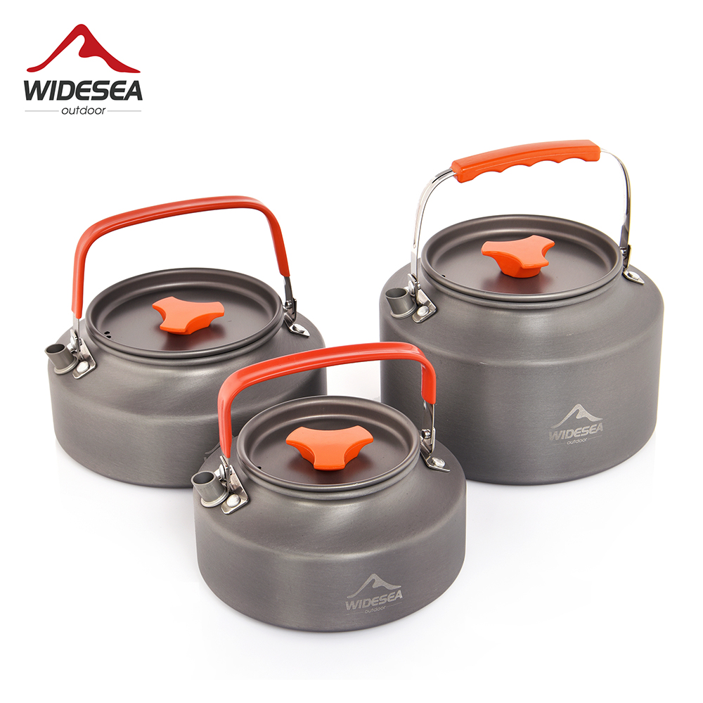 Outdoor Camping World - Widesea 1.1L 2L1.5L Camping Water Kettle