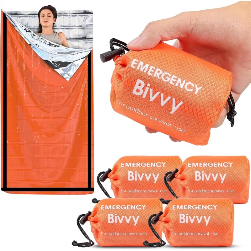 Emergency Mylar Blanket - Emergency Sleeping Bag Survival Blanket Thermal