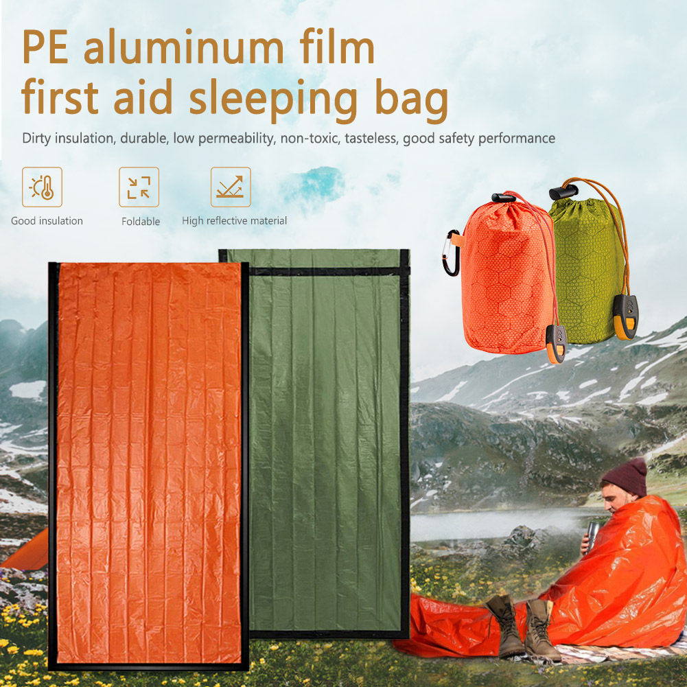 Outdoor Camping Sleeping Bag - Thermal Sleeping Bag Portable Sleeping Pad