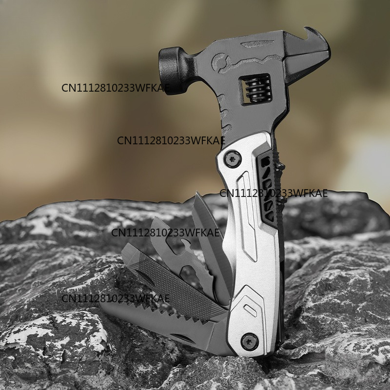 Outdoor Camping Knife - Outdoor multi-function wrench hammer pliers tool
