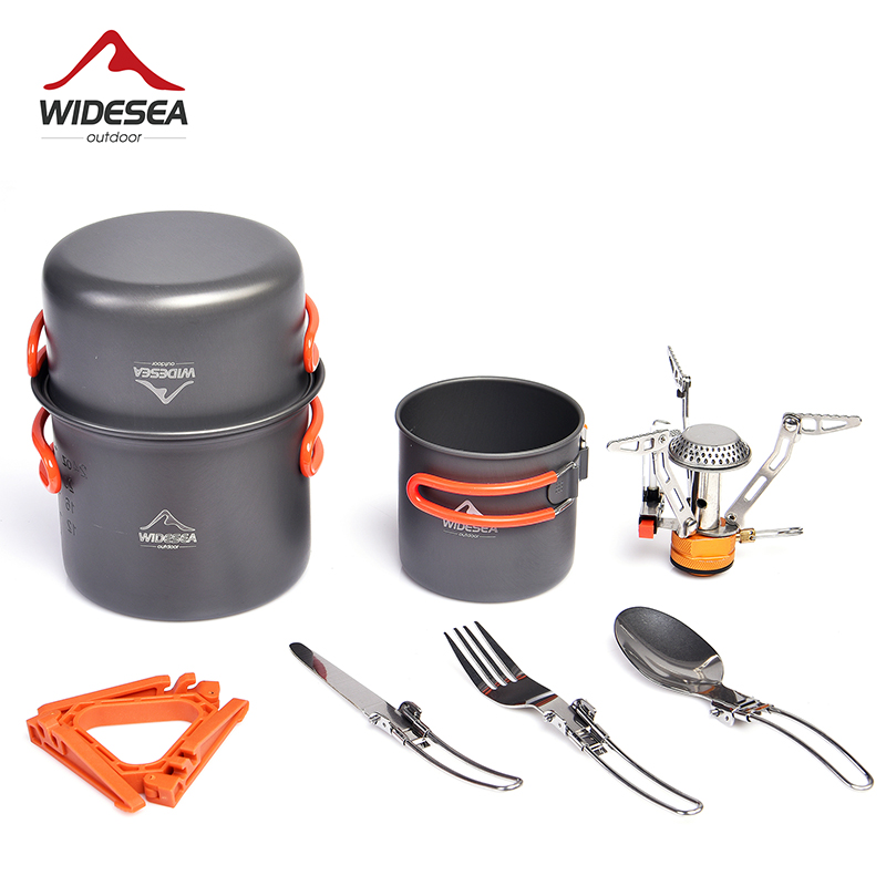 Outdoor Camping World - Widesea Camping Cookware Set Outdoor Tableware