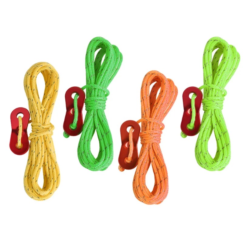 4m 4MM Tent Rope Reflective Gu - Outdoor Camping Guy 评论和价格