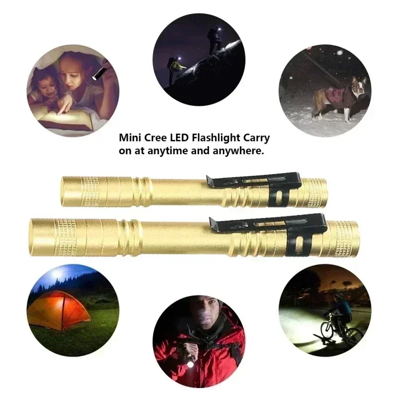Mini Portable LED Pen Light wi - Outdoor Camping Decor 评论和价格