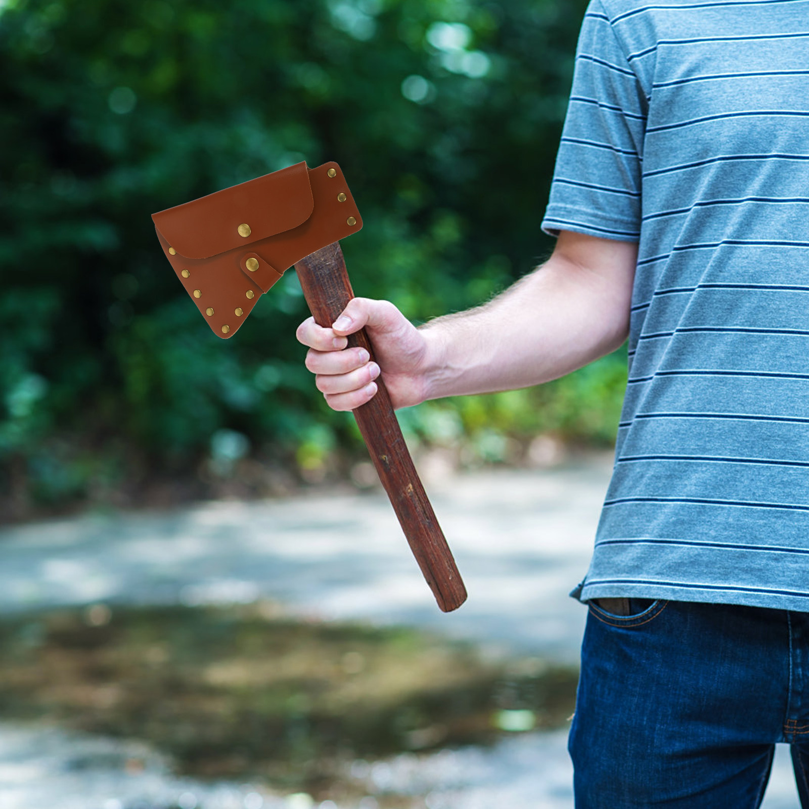 Heavy-Duty PU and Hardware Axe - Camp Axe Hatchet 评论和价格