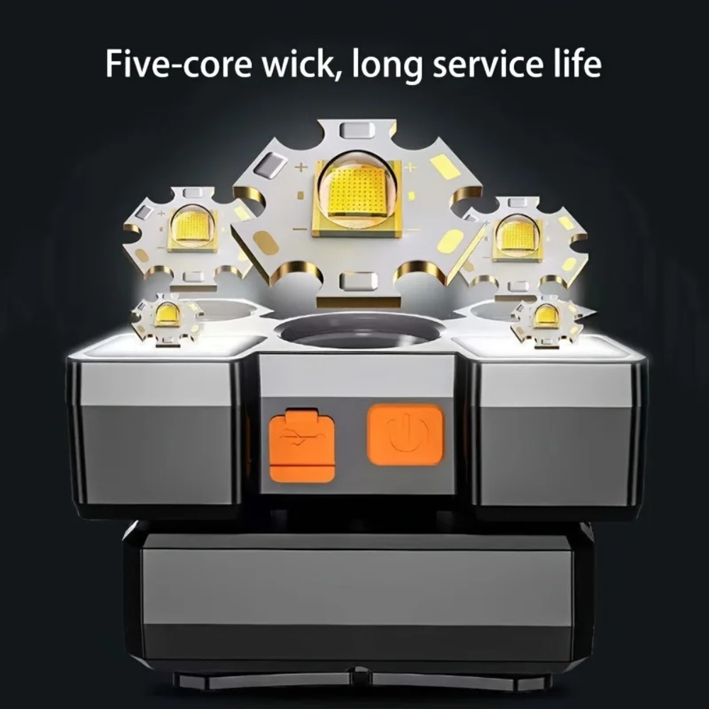 5*LED High Power Headlamp Supe - Outdoor Camping Decor 评论和价格