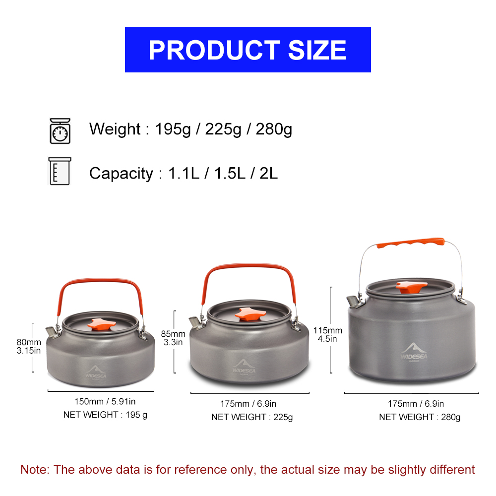 Widesea 1.1L 2L1.5L Camping Wa - Outdoor Camping World 评论和价格