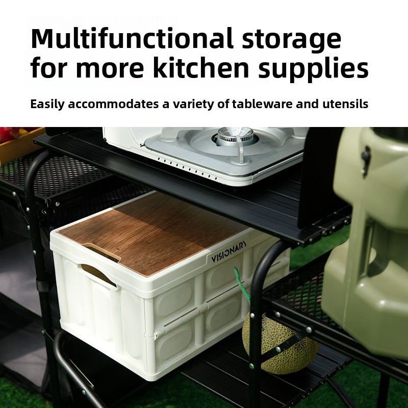 Multifunctional Outdoor Mobile - Outdoor Camping Kitchen Table 评论和价格