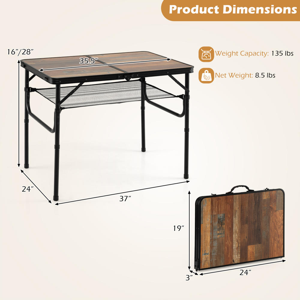 Single Folding Camping Table C - Camp Table Folding 评论和价格