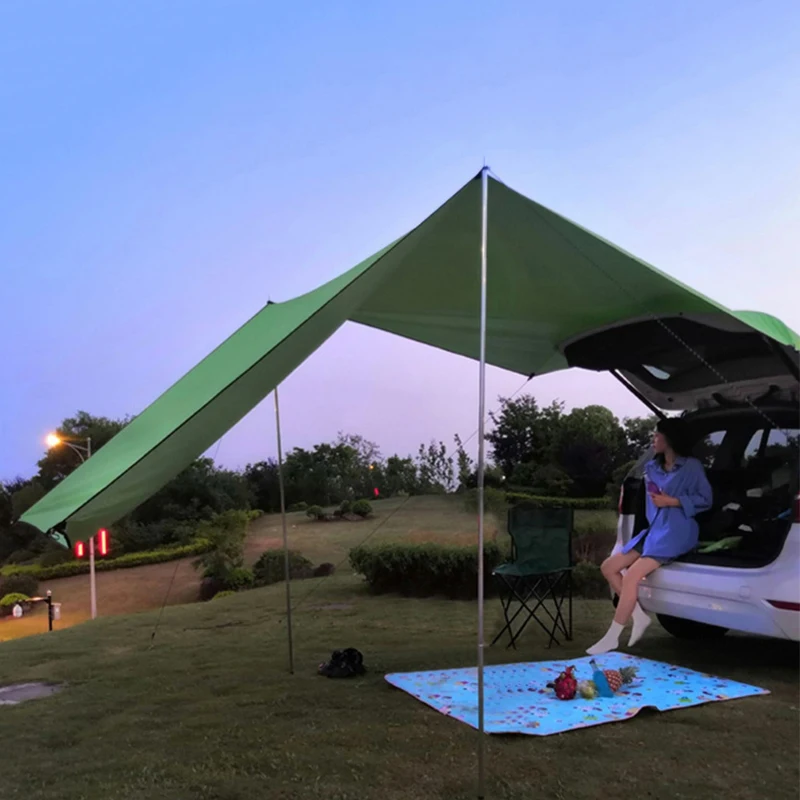 Car Anti-UV Side Awning Bat Sh - Outdoor Camping Van Tent 评论和价格