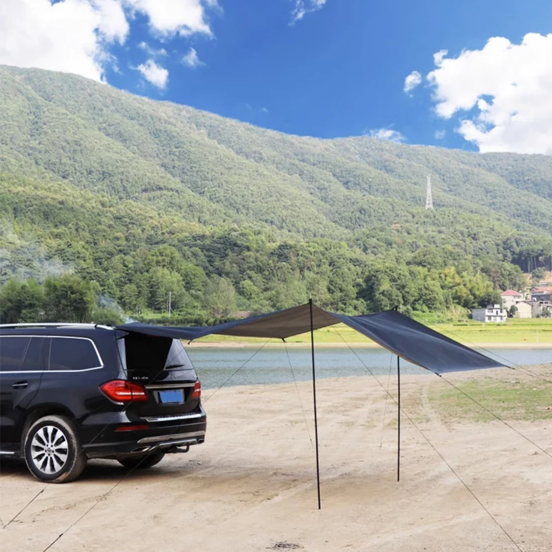 Car Anti-UV Side Awning Bat Sh - Outdoor Camping Van Tent 评论和价格