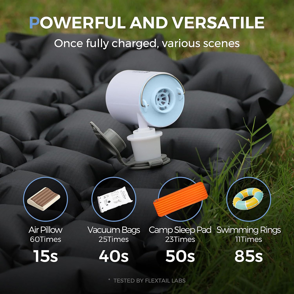 FLEXTAIL Portable Air Pump, Mi - Outdoor Camping Sleeping Bag 评论和价格