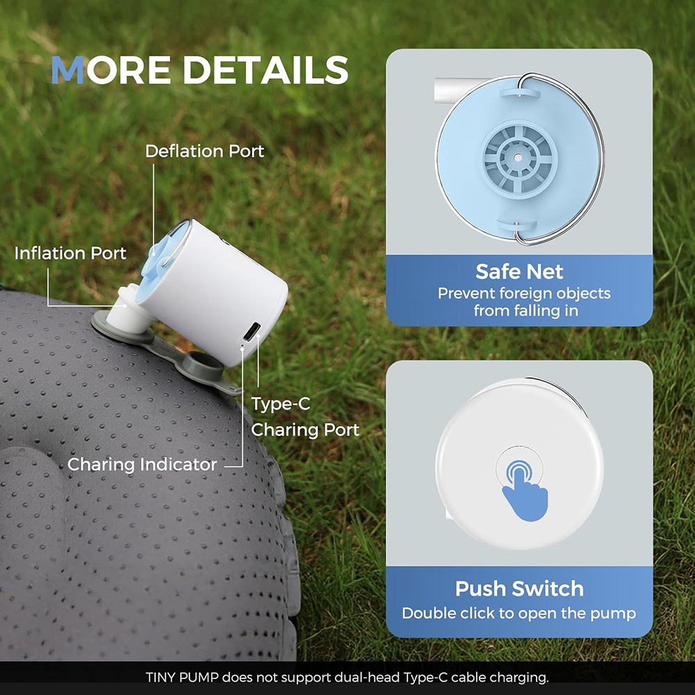 FLEXTAIL Portable Air Pump, Mi - Outdoor Camping Sleeping Bag 评论和价格