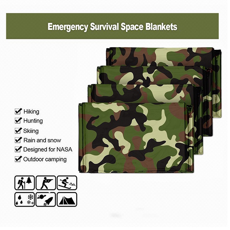 1pcs Emergency Thermal Blanket - Outdoor Camping Mat Waterproof 评论和价格