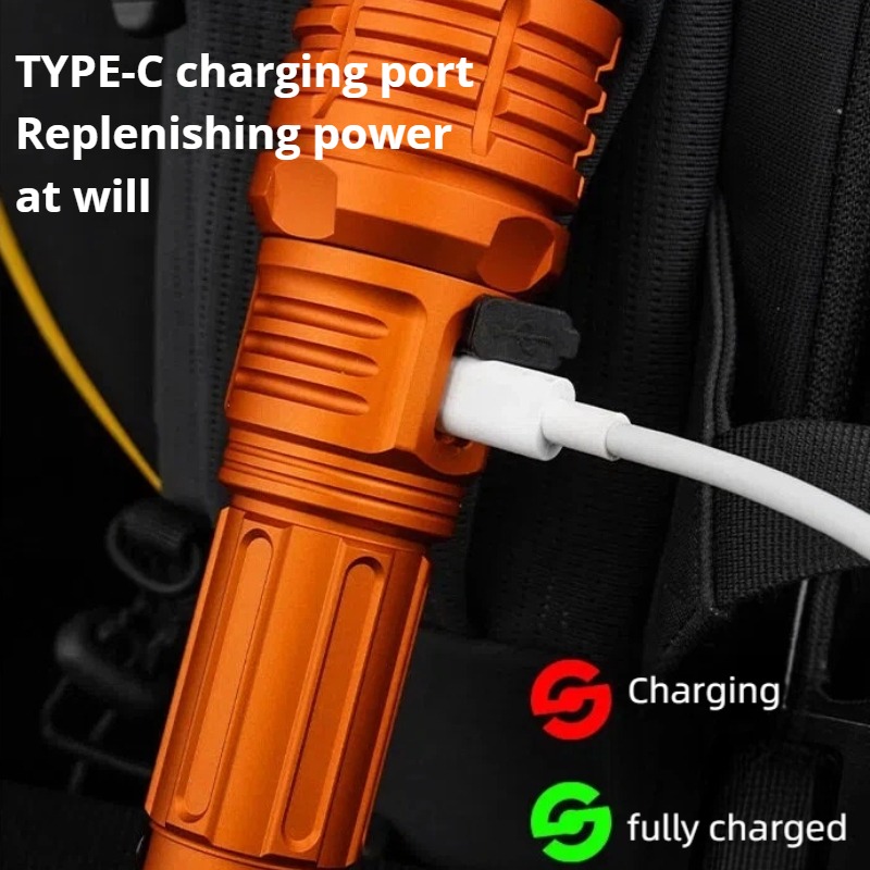 Strong Light LED Flashlight Zo - Outdoor Camping Decor 评论和价格