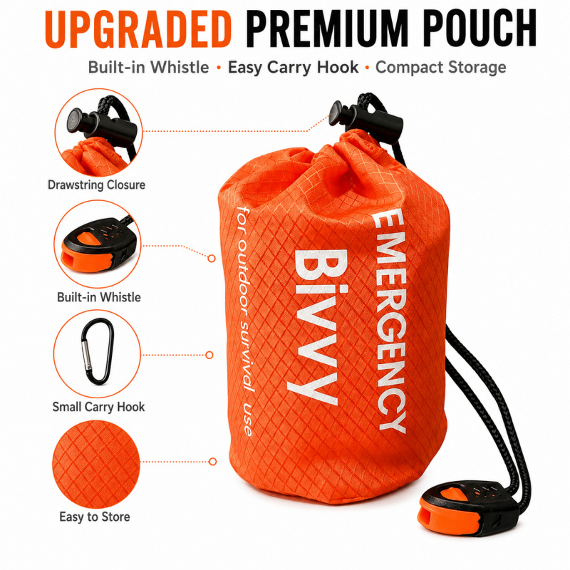 2 Pack Emergency Sleeping Bag, - Outdoor Camping Sleeping Bag 评论和价格