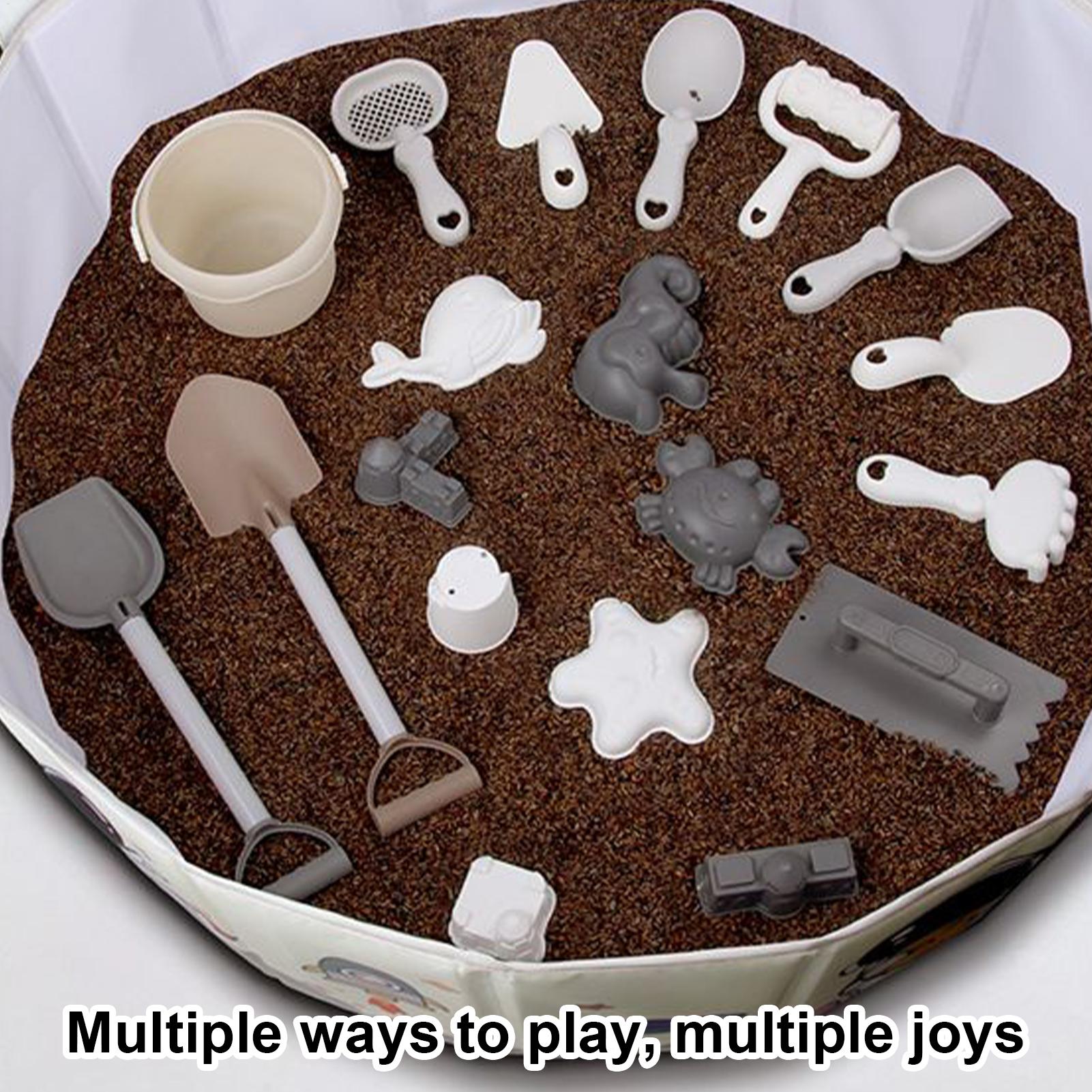 Beach Sand Toys Sand Bucket An - Outdoor Camping Kids Activities 评论和价格