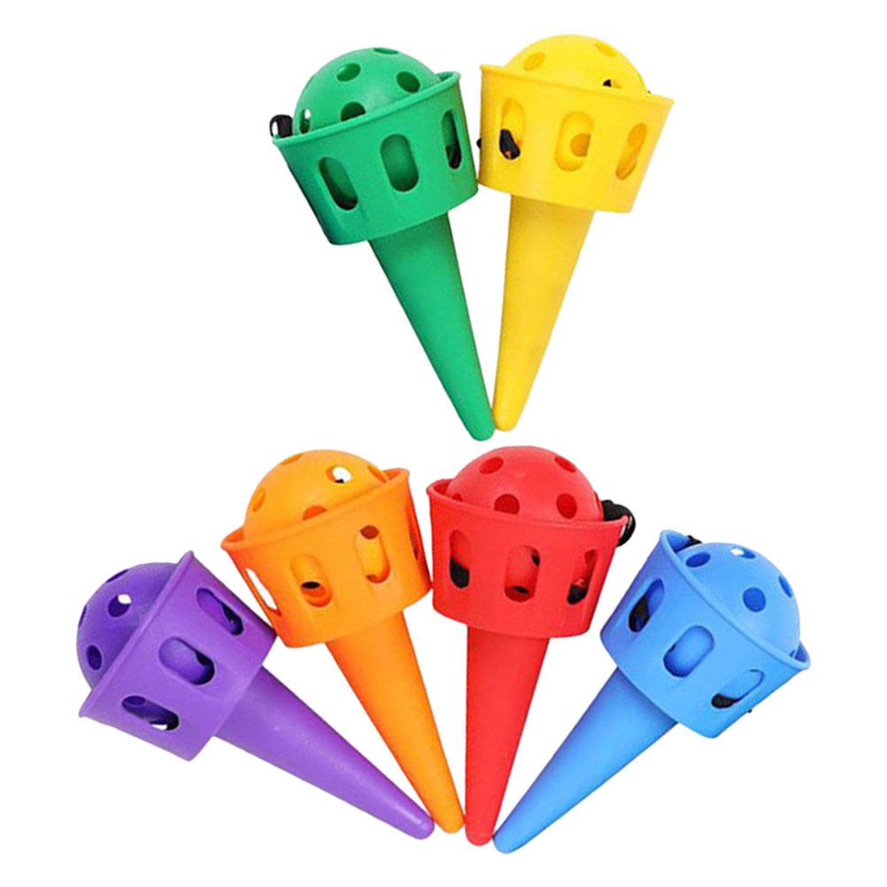 6Pcs Throw and Catch Balls wit - Outdoor Camping Kids Activities 评论和价格