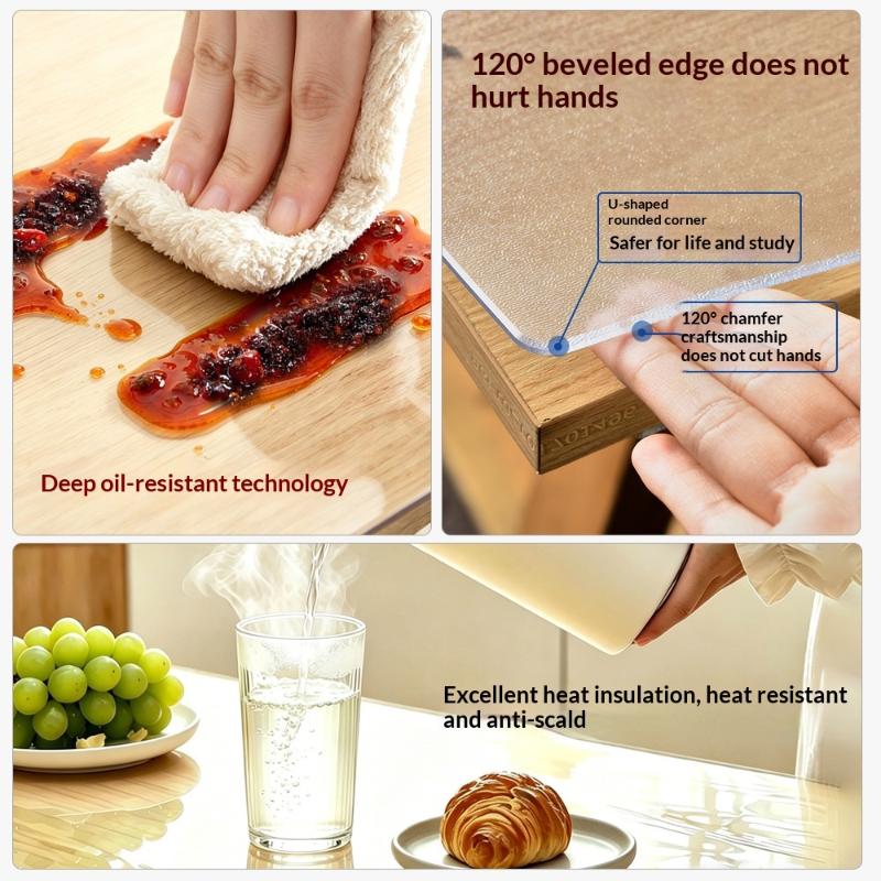Clear PVC Table Protector Wate - Outdoor Camping Kitchen Table 评论和价格