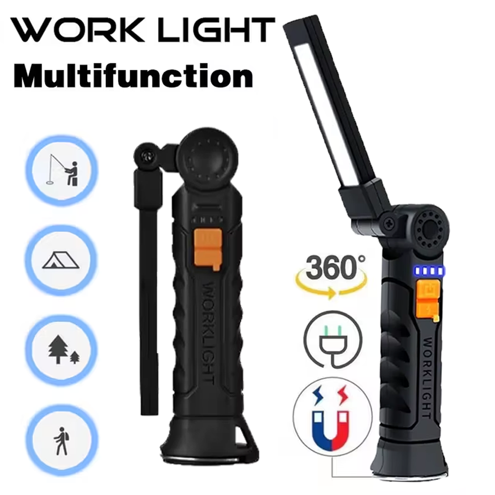 Portable COB LED Flashlight US - Outdoor Camping Decor 评论和价格