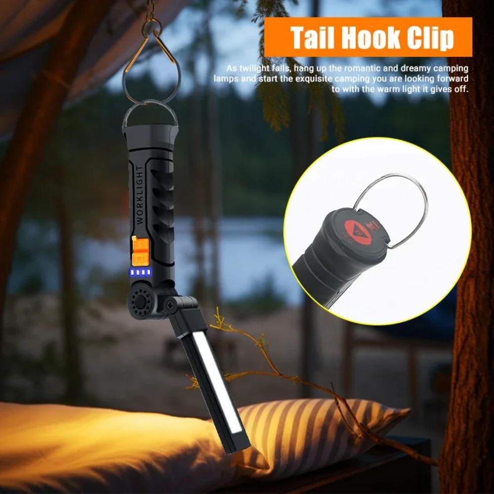 Portable COB LED Flashlight US - Outdoor Camping Decor 评论和价格