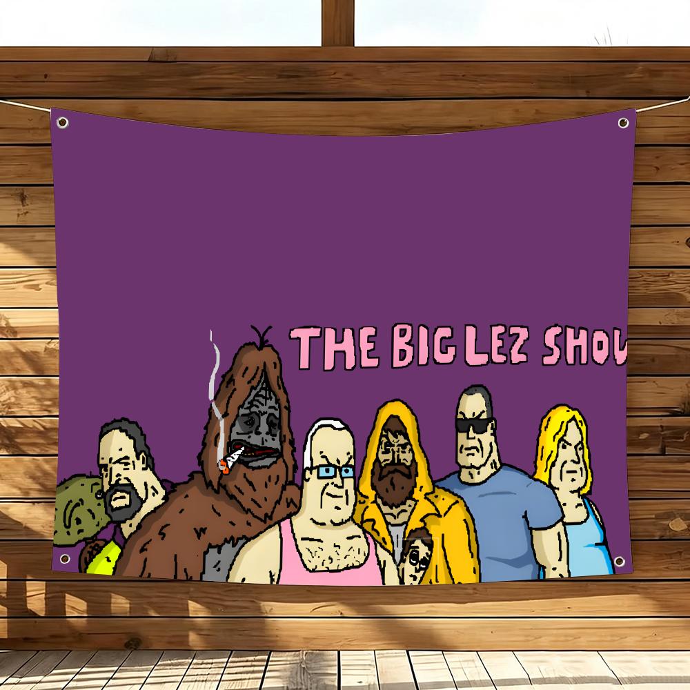Cartoon T-The B-Big Lez Show F - Outdoor Camping Show 评论和价格