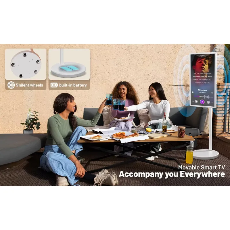 24 Inch Portable Mobile TV Sma - Outdoor Camping Tv 评论和价格