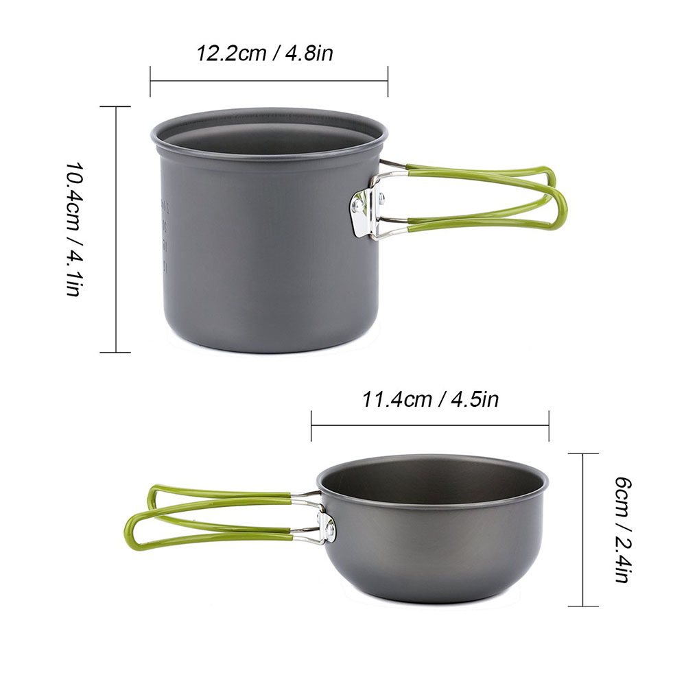 Ultralight Camping Pots Cookwa - Outdoor Camping Kitchen Table 评论和价格