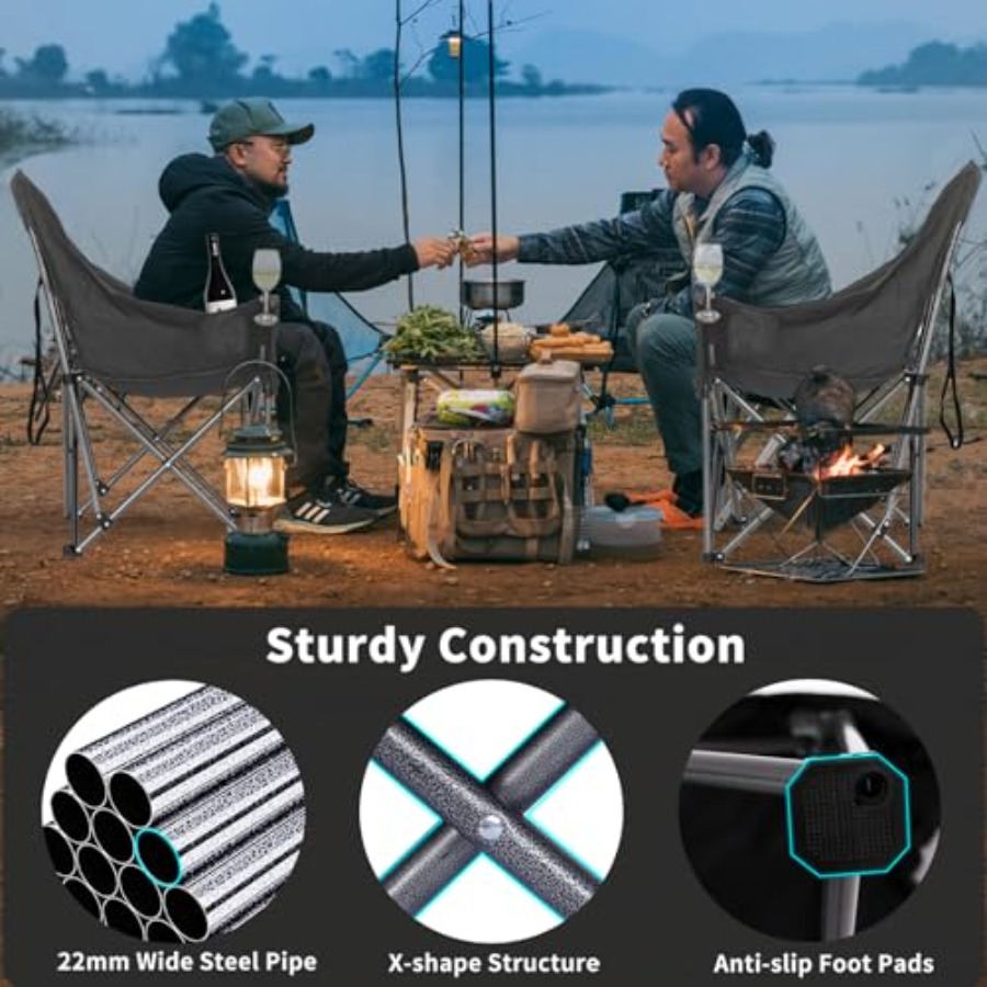 Oversized Camping Chairs for A - Outdoor Oversized Camping Chair 评论和价格
