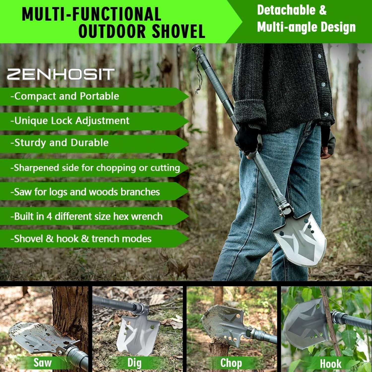 Multifunctional Folding Tactic - Camp Axe Hatchet 评论和价格