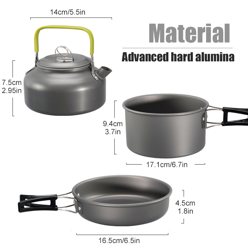 WESTTUNE Camping Cookware Kit  - Outdoor Camping Kitchen Table 评论和价格