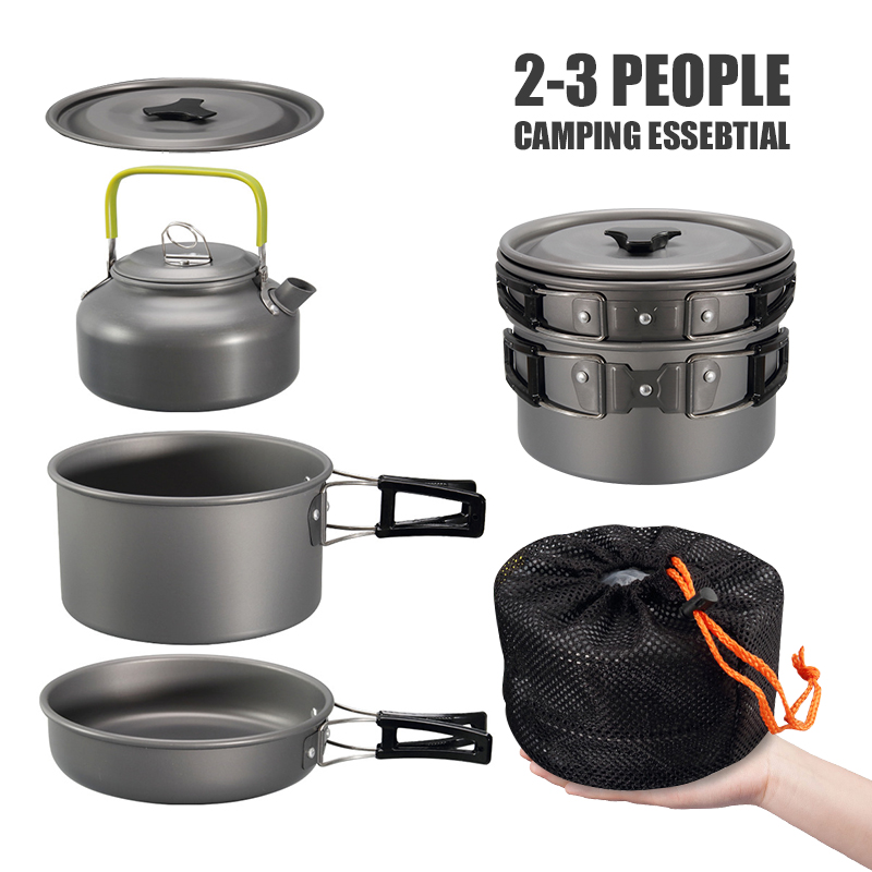 WESTTUNE Camping Cookware Kit  - Outdoor Camping Kitchen Table 评论和价格