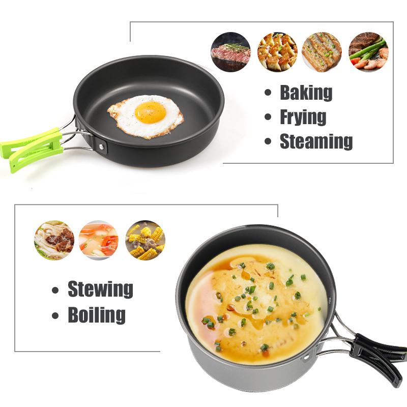 WESTTUNE Camping Cookware Kit  - Outdoor Camping Kitchen Table 评论和价格