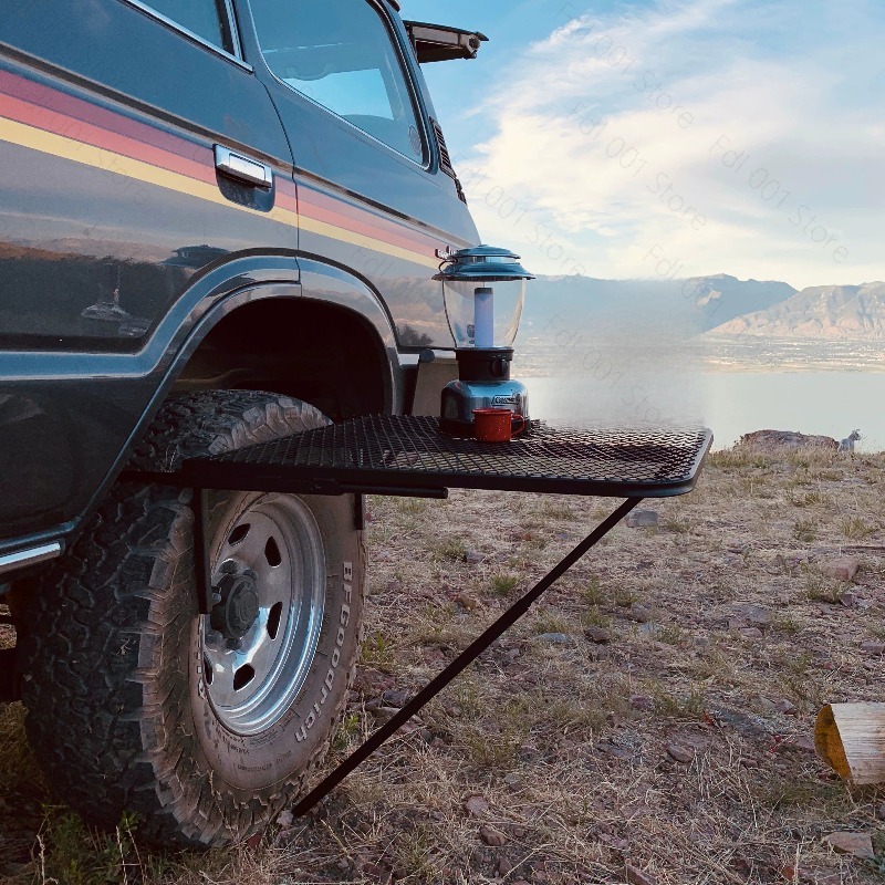 Car Camping Grill Tire Metal F - Camp Table Folding 评论和价格