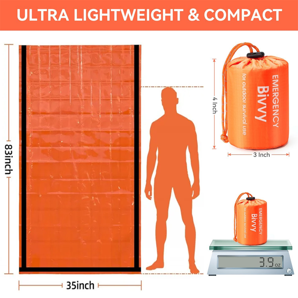 Emergency Sleeping Bag Surviva - Outdoor Camping Sleeping Bag 评论和价格