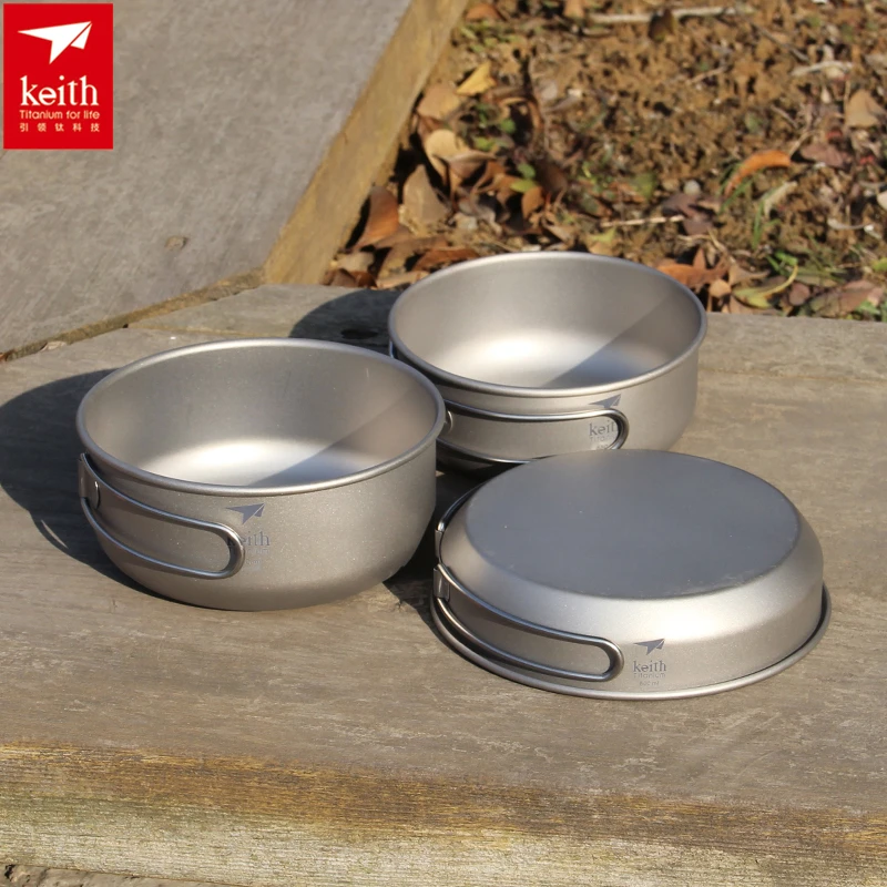 Keith 3PCS Titanium Cookware P - Outdoor Camping World 评论和价格