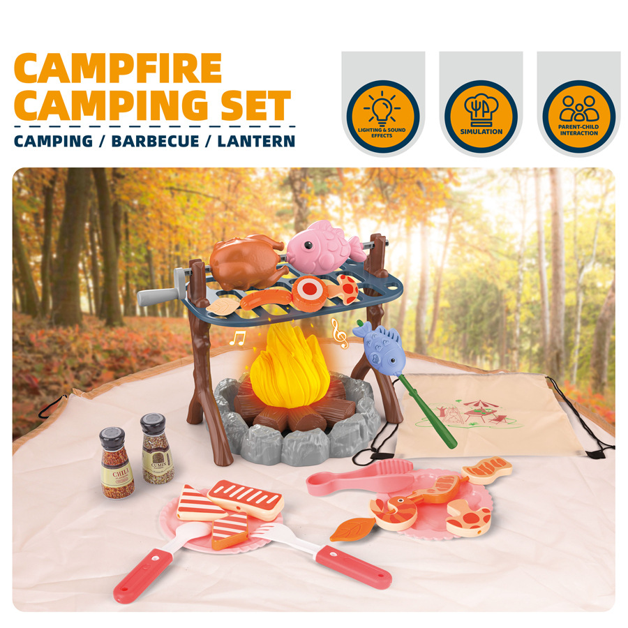 Kids Camping Tent Set Baby Pla - Outdoor Camping House 评论和价格