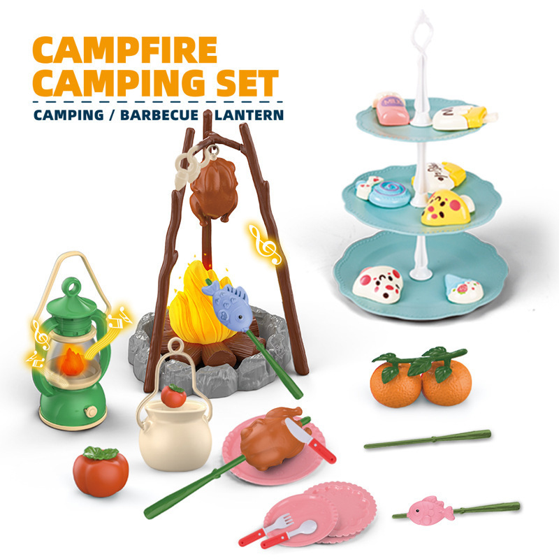 Kids Camping Tent Set Baby Pla - Outdoor Camping House 评论和价格