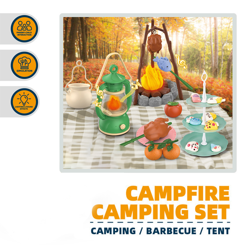 Kids Camping Tent Set Baby Pla - Outdoor Camping House 评论和价格