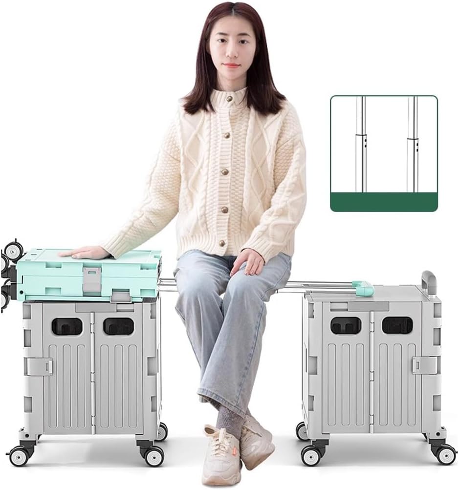 Multifunctional Camping Trolle - Outdoor Camping Folding Storage Box 评论和价格