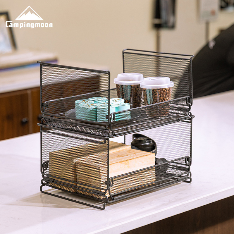 CAMPINGMOON CK-23BK Folding Ha - Outdoor Camping Folding Storage Box 评论和价格