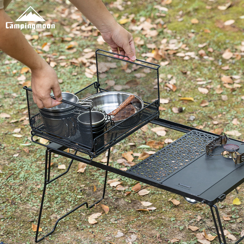 CAMPINGMOON CK-23BK Folding Ha - Outdoor Camping Folding Storage Box 评论和价格