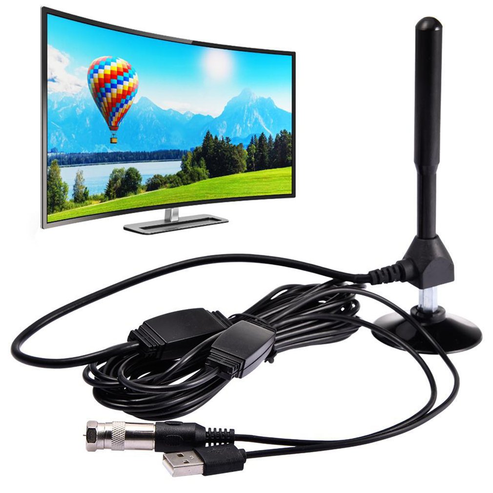 Hot FM/VHF/UHF 4K TV BOX Anten - Outdoor Camping Tv 评论和价格