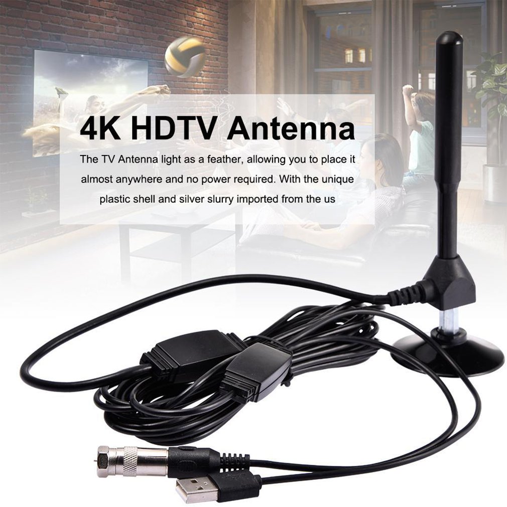 Hot FM/VHF/UHF 4K TV BOX Anten - Outdoor Camping Tv 评论和价格