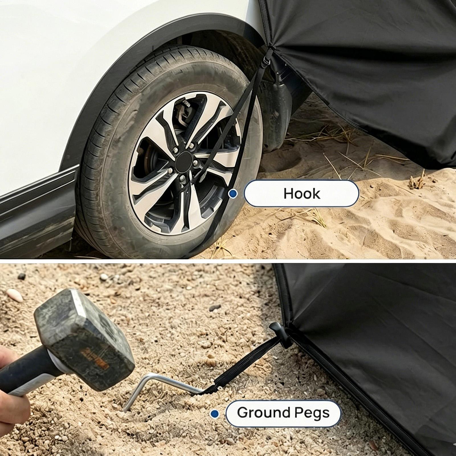 SUV Trunk Tent Car Trunk Priva - Outdoor Camping House 评论和价格