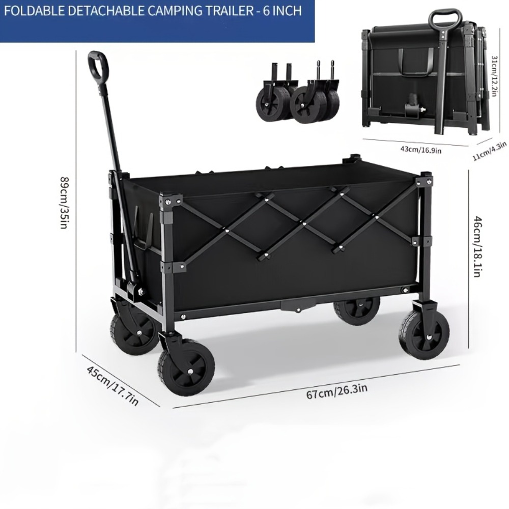 Folding Garden Cart 360 lbs Ca - Outdoor Y Camping 评论和价格