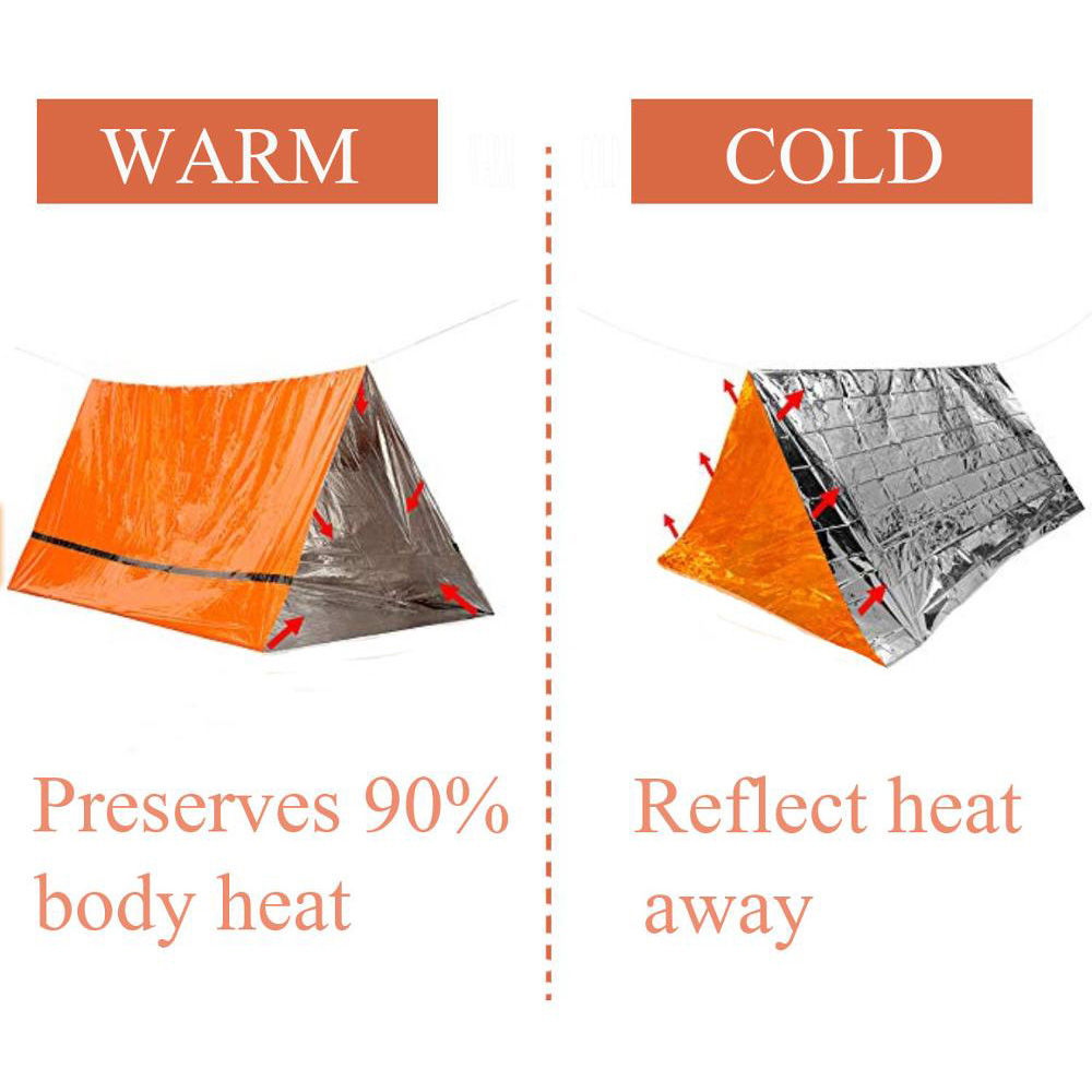2 Person Emergency Shelter Biv - Emergency Mylar Blanket 评论和价格