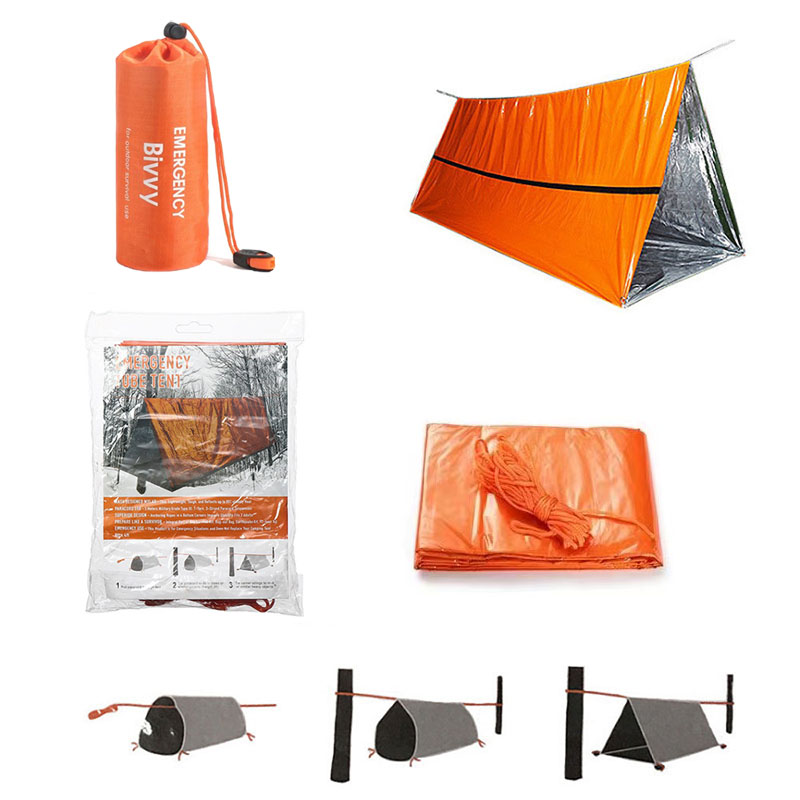 2 Person Emergency Shelter Biv - Emergency Mylar Blanket 评论和价格