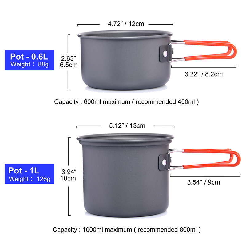 Widesea Camping Cookware Set O - Outdoor Camping World 评论和价格