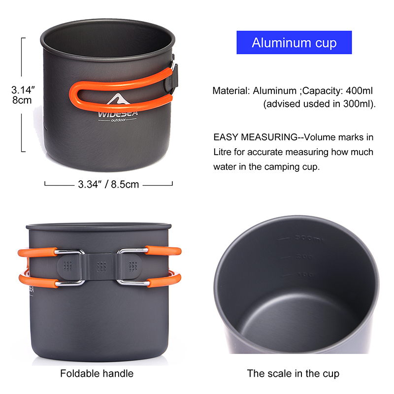Widesea Camping Cookware Set O - Outdoor Camping World 评论和价格