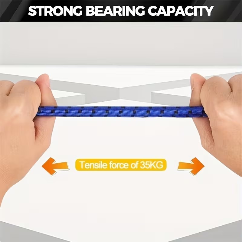Multipurpose Elastic Rope with - Outdoor Camping House 评论和价格